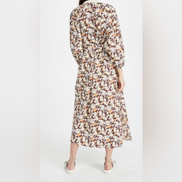 NWT Tory Burch Printed Puffed Sleeve Tunic Dress - Picture 5 of 10
